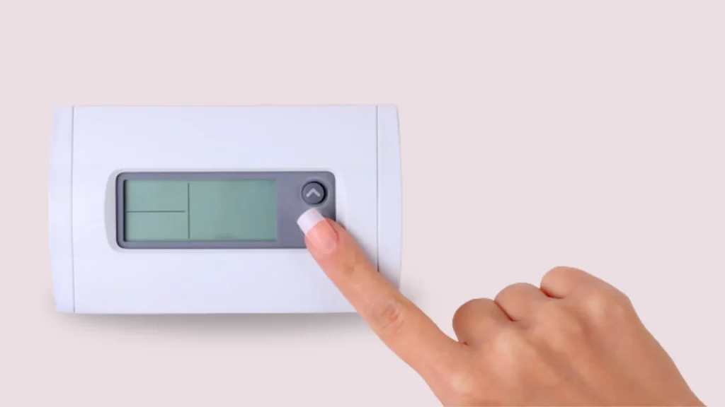 Thermostat Is Blank