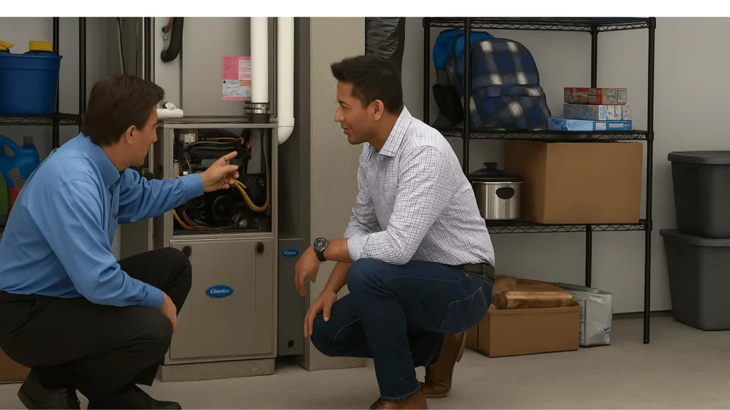 how long does it take to install a new furnace