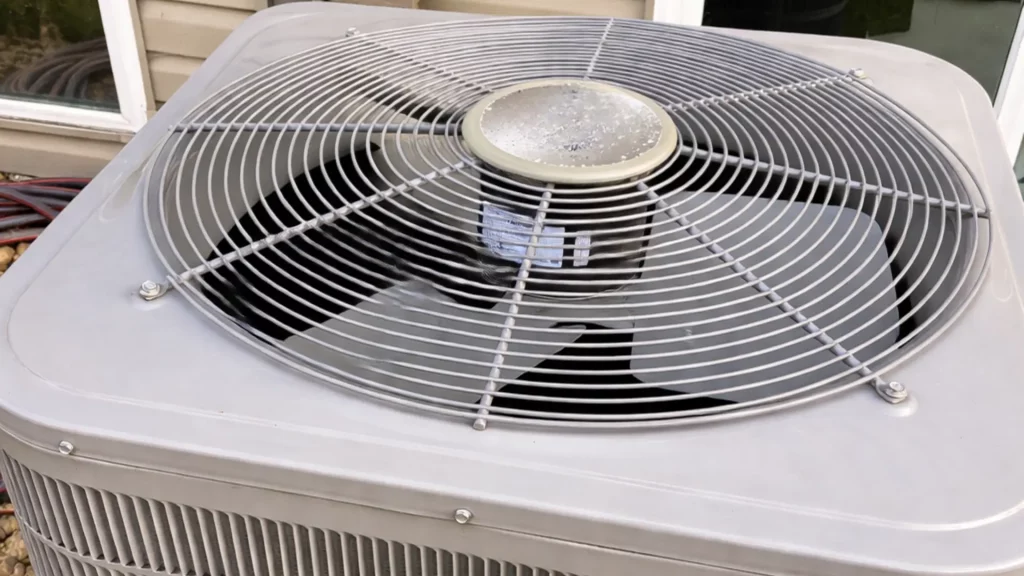 Heat pump fan not spinning