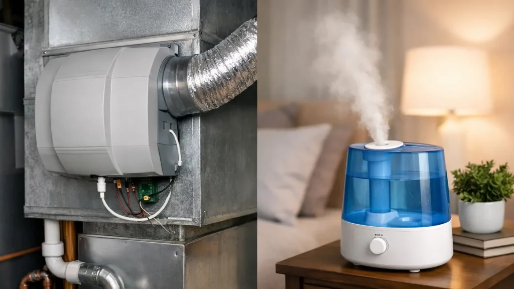 Whole House Humidifier vs Portable Humidifier