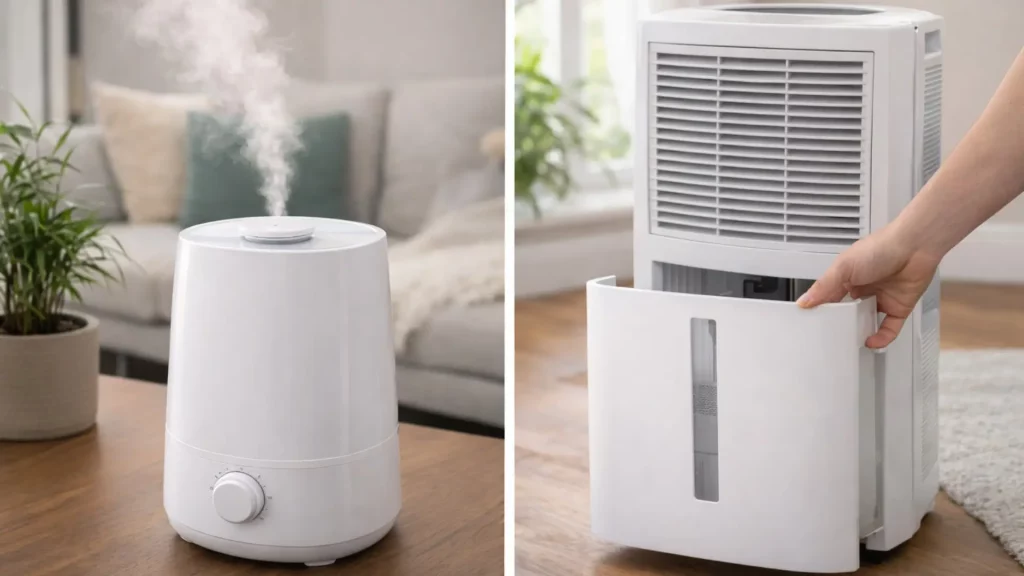 humidifier vs dehumidifier