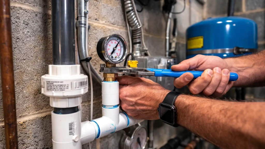 low water pressure in house