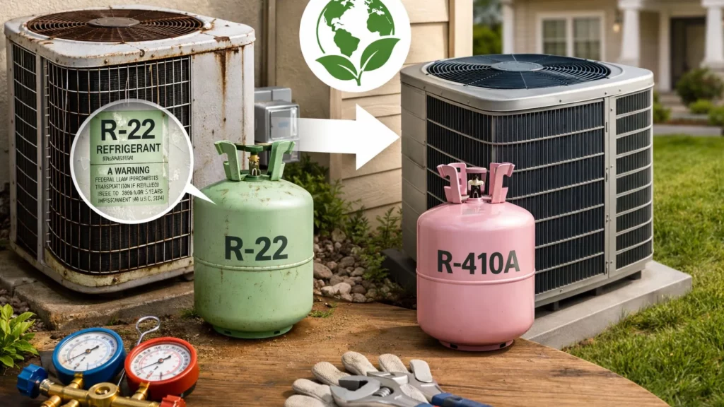 do air conditioners use freon