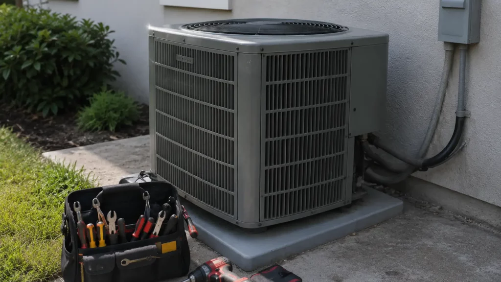 ac short cycling after repair