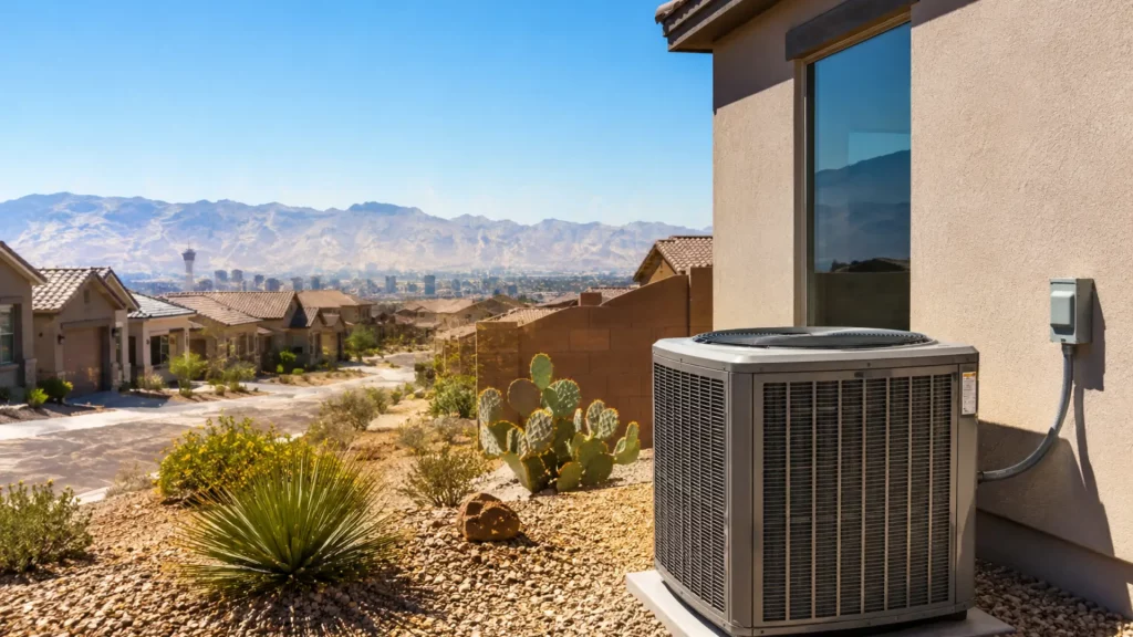 las vegas hvac stres map