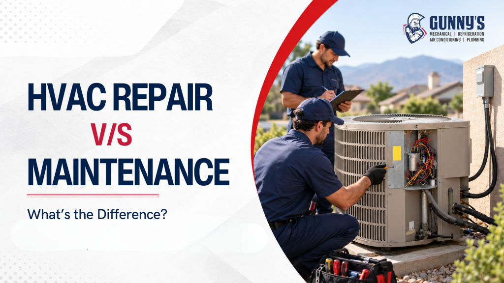 HVAC Repair vs. Maintenance: What’s the Difference?