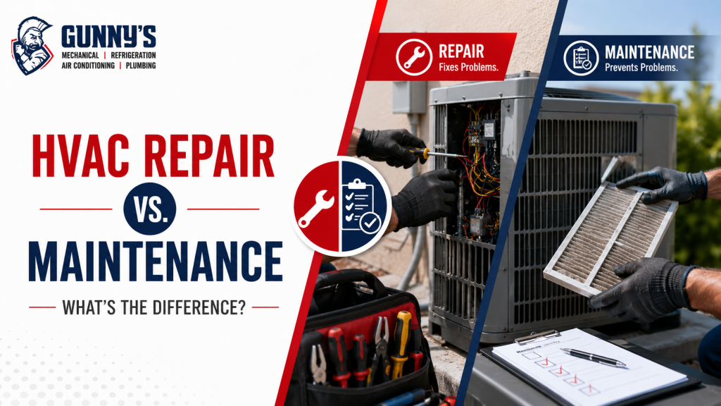 HVAC Repair vs Maintenance: What's the Difference
